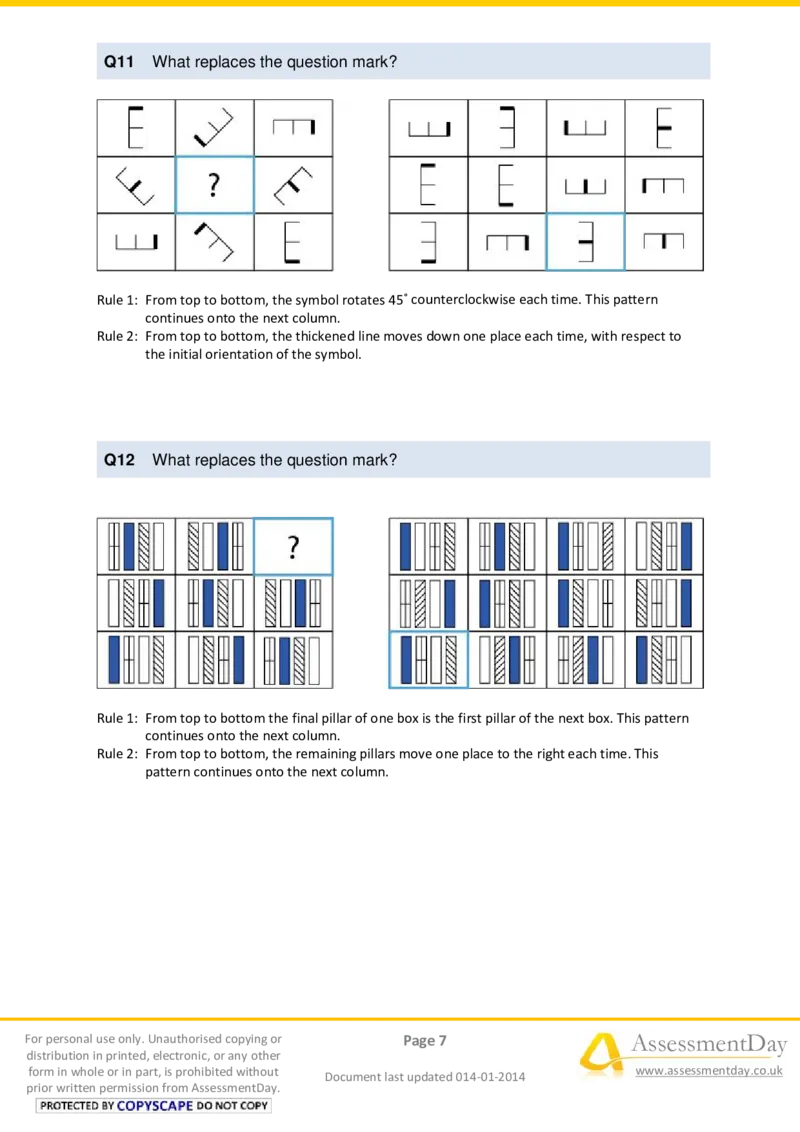 LogicalReasoningTest1-Solutions_2025春招题库汇总_八大题库-1_04八大汇总_信永中和_专业题综合知识-参考_英文题_LogicalReasoningTests