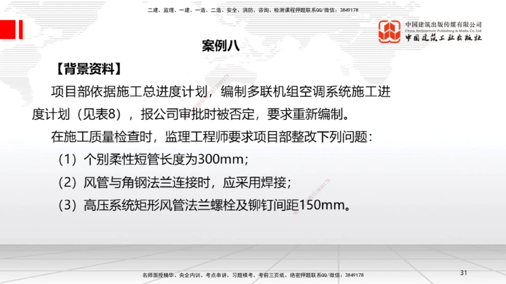 03节2025一建《机电》必会案例强化直播课（08.25）_2026年一级建造师_2026年一建机电_2025年一建机电SVIP_04-冲刺串讲✿考点强化✿小灶集训_63-机电《必会案例强化》闫娜JGS_讲义