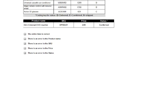ErrorChecking#3完成_2025春招题库汇总_快消题库-1_快消汇总_2023金佰利最新题库（TalentQ）_TalentQ笔试题库_ErrorChecking
