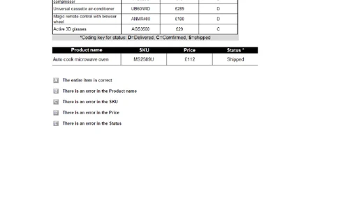 ErrorChecking#3完成_2025春招题库汇总_快消题库-1_快消汇总_2023金佰利最新题库（TalentQ）_TalentQ笔试题库_ErrorChecking