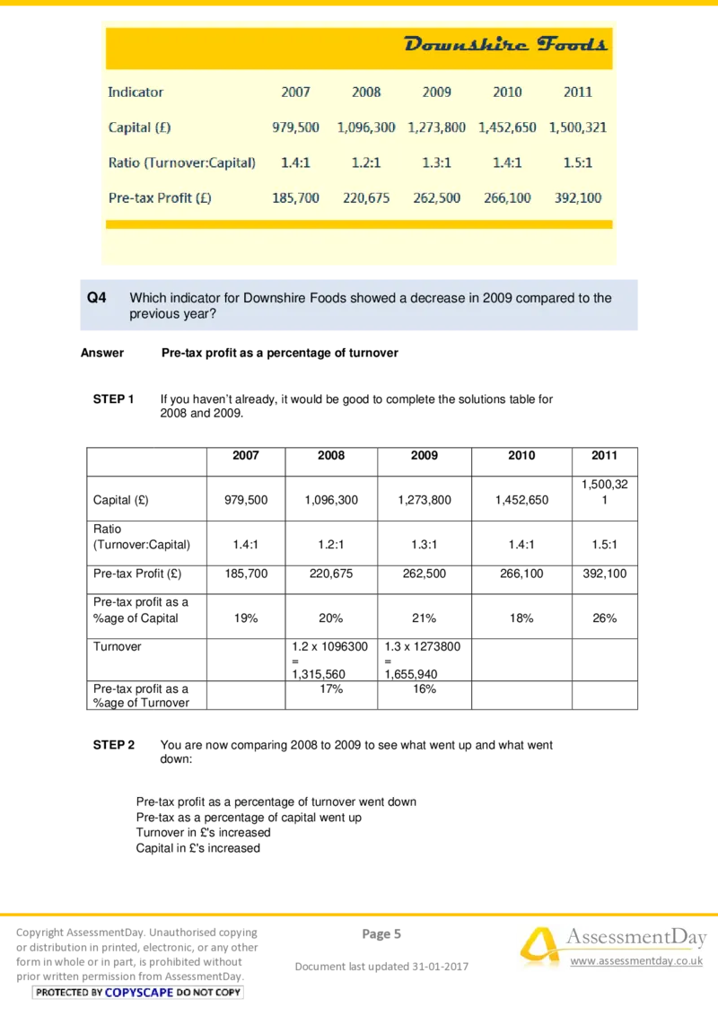 NumericalCriticalReasoningTest2-Solutions_2025春招题库汇总_十大行测题库_2023年十大热门题库更新中_05、TalentQ汇总_TalentQ测试题（适合大多数外资银行以及其他企业）_NumericalReasoning
