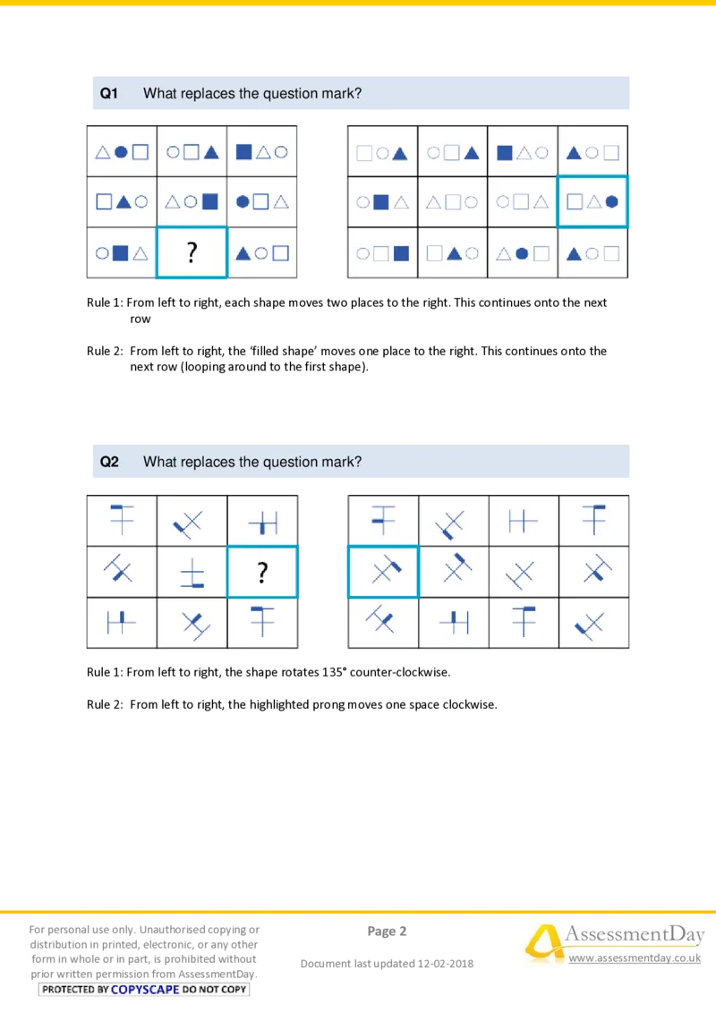 LogicalReasoningTest3-Solutions_2025春招题库汇总_十大行测题库_2023年十大热门题库更新中_05、TalentQ汇总_TalentQ测试题（适合大多数外资银行以及其他企业）_LogicalReasoning
