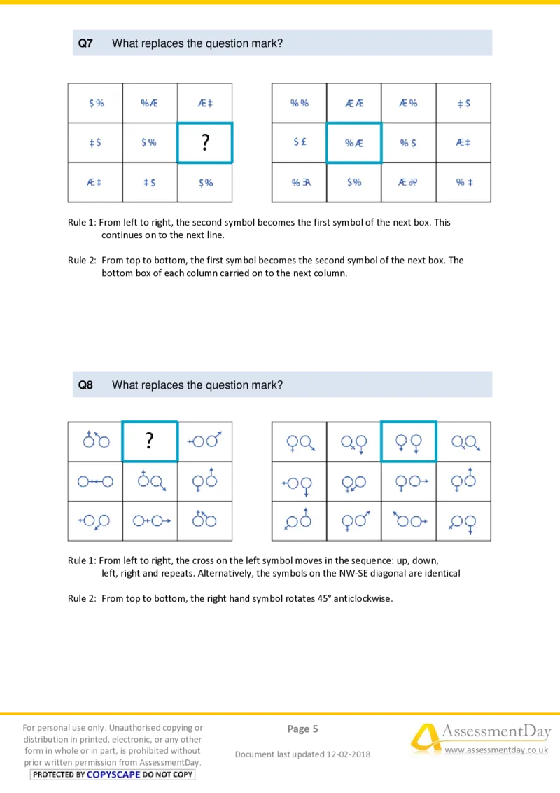 LogicalReasoningTest3-Solutions_2025春招题库汇总_十大行测题库_2023年十大热门题库更新中_05、TalentQ汇总_TalentQ测试题（适合大多数外资银行以及其他企业）_LogicalReasoning