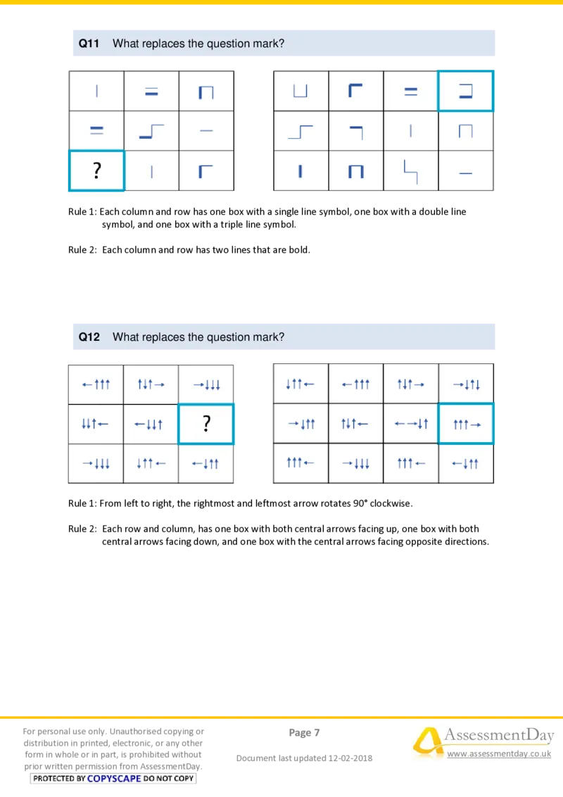LogicalReasoningTest3-Solutions_2025春招题库汇总_十大行测题库_2023年十大热门题库更新中_05、TalentQ汇总_TalentQ测试题（适合大多数外资银行以及其他企业）_LogicalReasoning