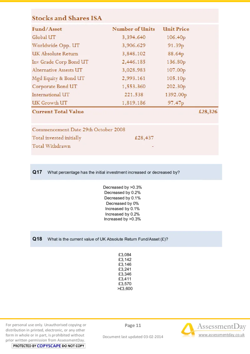 NumericalReasoningTest13-Questions_2025春招题库汇总_八大题库-1_04八大汇总_信永中和_专业题综合知识-参考_英文题_NumericalReasoningTests