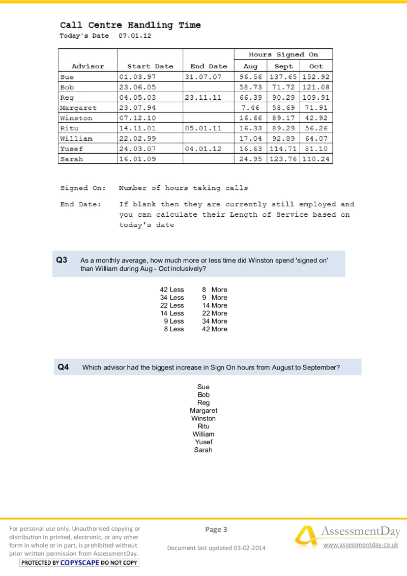 NumericalReasoningTest13-Questions_2025春招题库汇总_八大题库-1_04八大汇总_信永中和_专业题综合知识-参考_英文题_NumericalReasoningTests