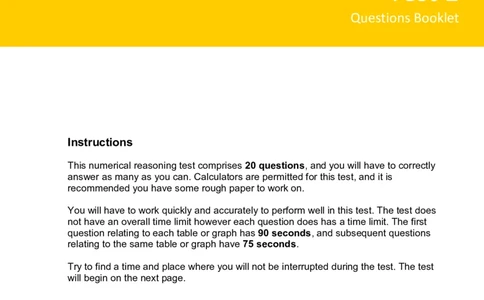 NumericalReasoningTest13-Questions_2025春招题库汇总_八大题库-1_04八大汇总_信永中和_专业题综合知识-参考_英文题_NumericalReasoningTests