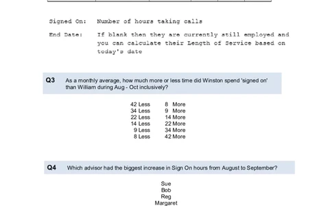 NumericalReasoningTest13-Questions_2025春招题库汇总_八大题库-1_04八大汇总_信永中和_专业题综合知识-参考_英文题_NumericalReasoningTests