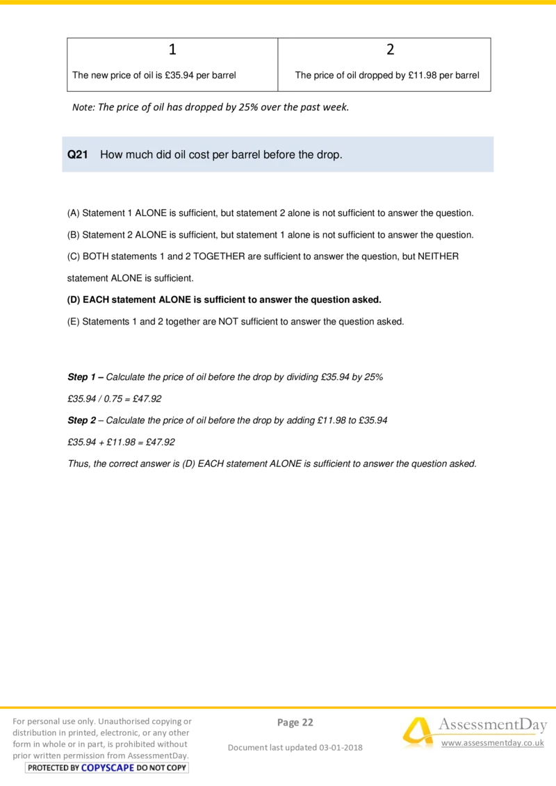 AdvancedNumericalReasoning1-Solutions_2025春招题库汇总_十大行测题库_2023年十大热门题库更新中_05、TalentQ汇总_TalentQ笔试题库中文_05、TalentQ（图文版-参考）中文英文都有_NumericalReasoning