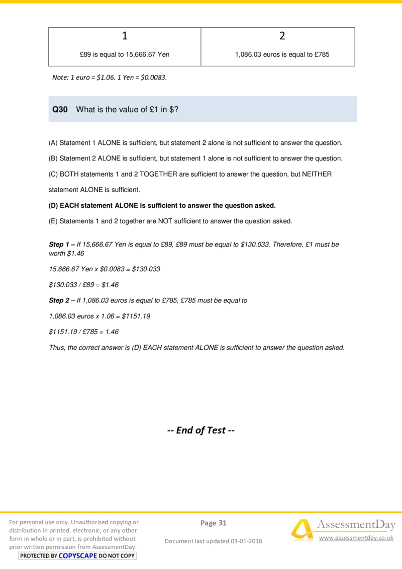 AdvancedNumericalReasoning1-Solutions_2025春招题库汇总_十大行测题库_2023年十大热门题库更新中_05、TalentQ汇总_TalentQ笔试题库中文_05、TalentQ（图文版-参考）中文英文都有_NumericalReasoning