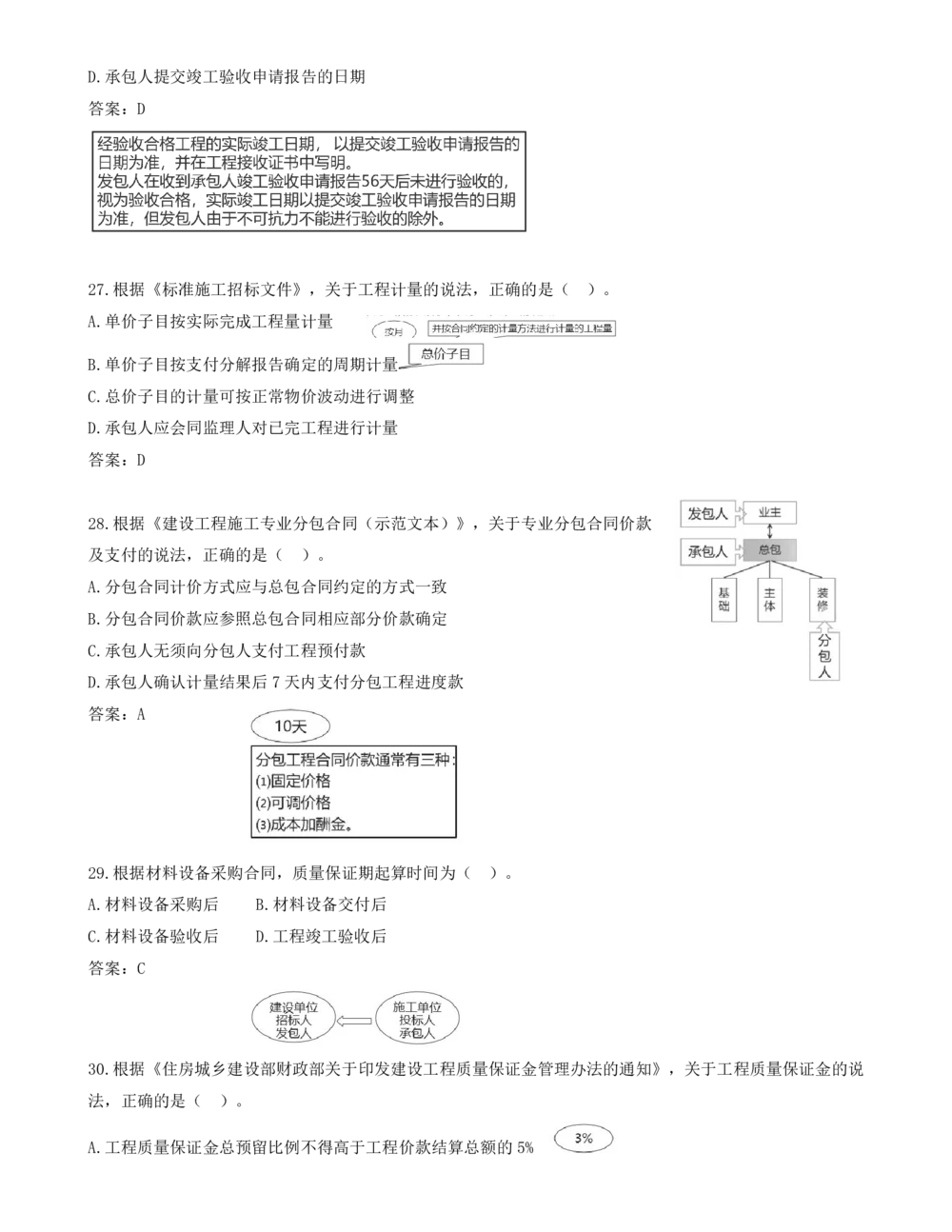 03.03-单项选择题22-35_2026年一级建造师_2026年一建管理_2025年一建管理SVIP_03-习题精析✿实战特训✿模考通关_28-管理《真题解析班》金月SMR