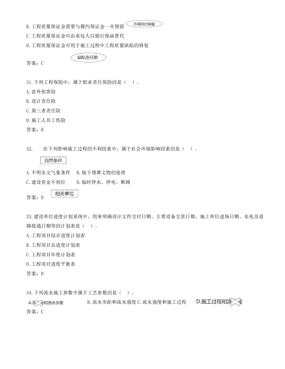 03.03-单项选择题22-35_2026年一级建造师_2026年一建管理_2025年一建管理SVIP_03-习题精析✿实战特训✿模考通关_28-管理《真题解析班》金月SMR