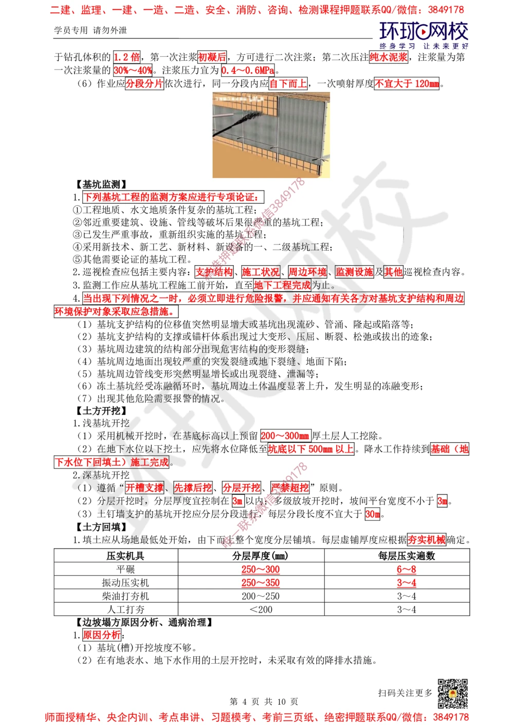 02.2025一建建筑案例特训-第2讲-测量、土石方、地基与基础工程施工、质量通病防治及相关规定_2026年一级建造师_2026年一建建筑_2025年一建建筑SVIP_04-冲刺串讲✿考点强化✿小灶集训