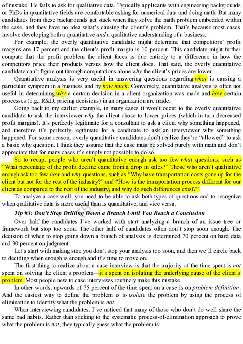 CaseInterviewSecrets_AFormerMcKinseyInterviewerRevtoGetMultipleJobOf_2025春招题库汇总_四大case题库_2023四大面试资料（免费更新3个月）_模型&方法论（学习case分析思路）_方法