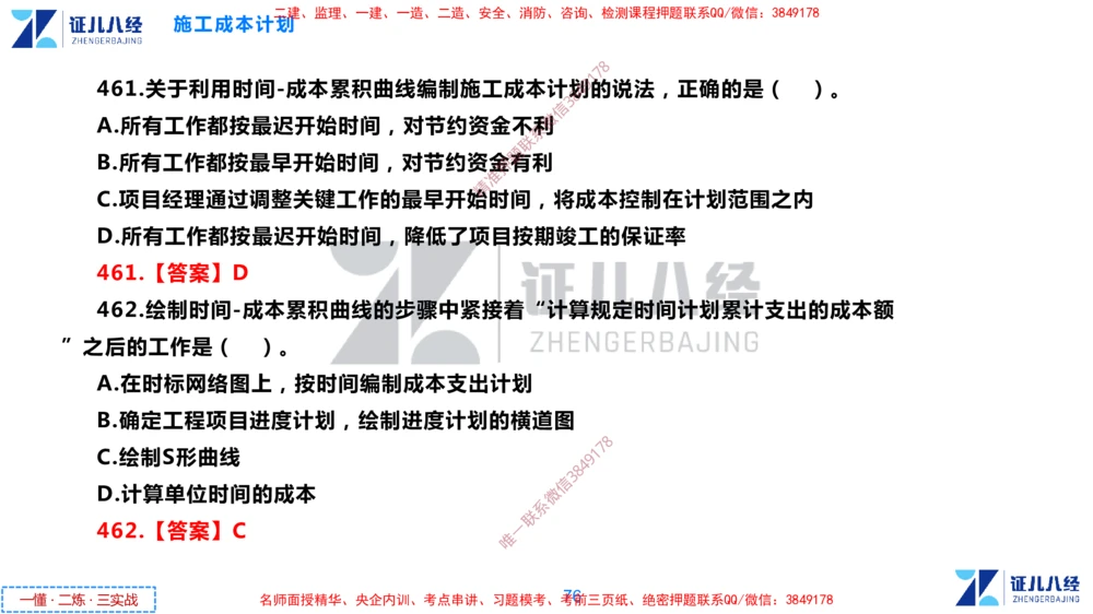 (12)--一建管理点题映射6-答案版-讲义_2026年一级建造师_2026年一建管理_2025年一建管理SVIP_03-习题精析✿实战特训✿模考通关_54-管理《点题映射班》杨建国ZBJ
