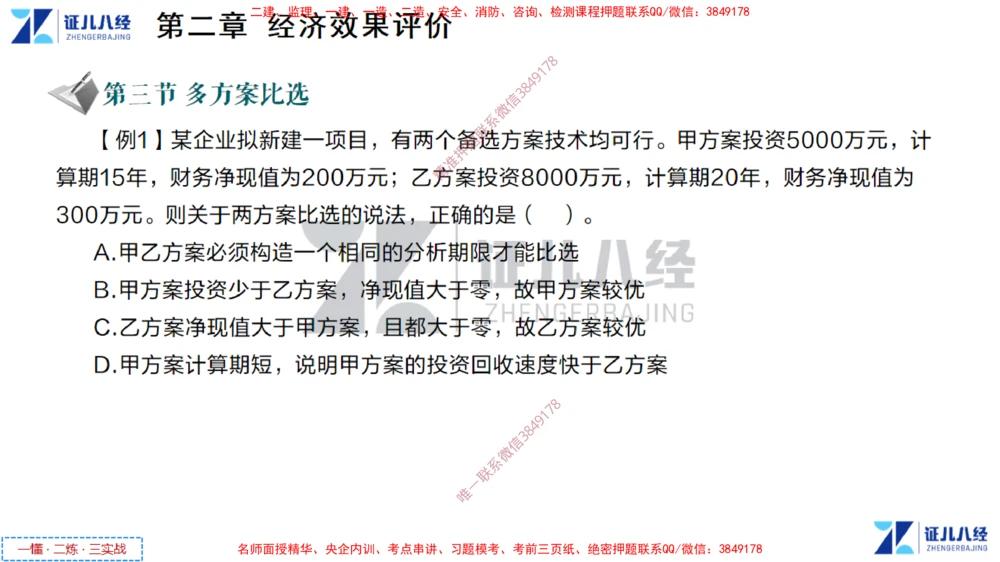 (2)--一建经济点题映射01-讲义_2026年一级建造师_2026年一建经济_2025年一建经济SVIP_03-习题精析✿实战特训✿模考通关_54-经济《点题映射班》张云芳ZBJ