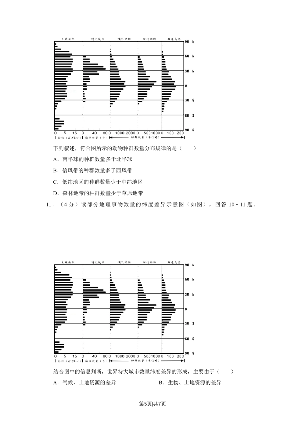 2012年高考地理试卷（天津）（空白卷）_地理历年高考真题_新&middot;Word版2008-2025&middot;高考地理真题_地理（按年份分类）2008-2025_2012&middot;地理高考真题