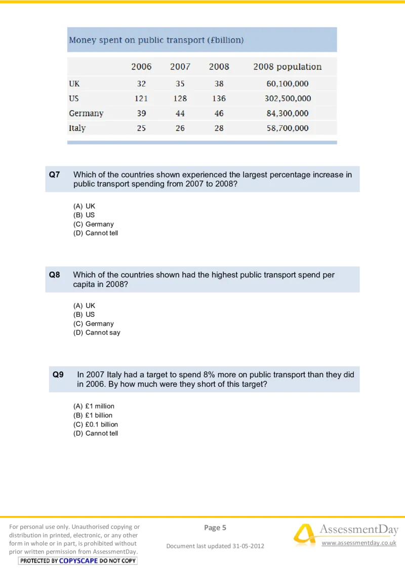 NumericalReasoningTest1-Questions_2025春招题库汇总_十大行测题库_2023年十大热门题库更新中_05、TalentQ汇总_TalentQ笔试题库中文_TalentQ（图文版-参考）_2选看通用测试题，适用于TalentQ（N多题）