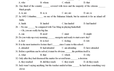 2011年高考英语试卷（湖南）（解析卷）_英语历年高考真题_新&middot;PDF版2008-2025&middot;高考英语真题_英语（按省份分类）2008-2025_2008-2025&middot;（湖南）英语高考真题