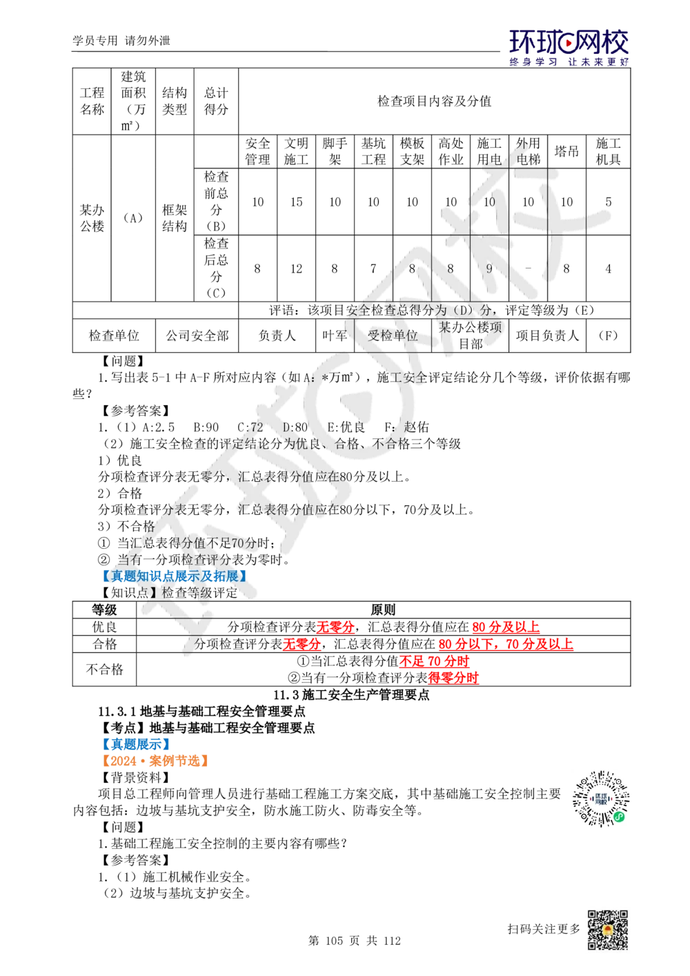 01.2025环球网校一级建造师《建筑工程管理与实务》真题透析_2026年一级建造师_2026年一建建筑_2025年一建建筑SVIP_03-习题精析✿实战特训✿模考通关_36-建筑《真题透析班》刘月HQ