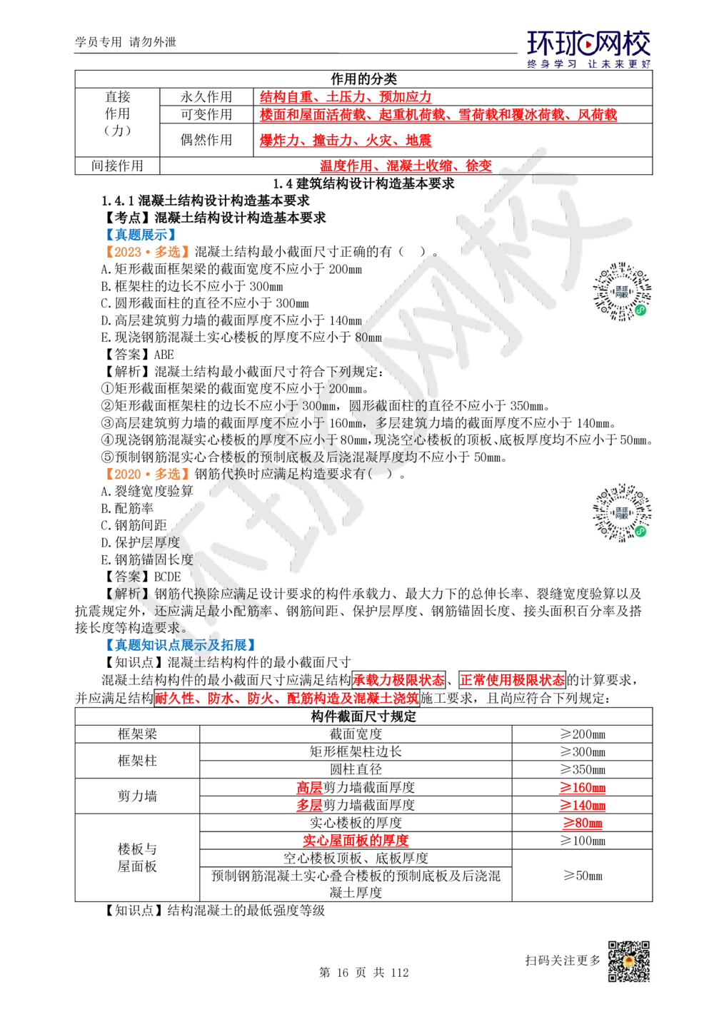 01.2025环球网校一级建造师《建筑工程管理与实务》真题透析_2026年一级建造师_2026年一建建筑_2025年一建建筑SVIP_03-习题精析✿实战特训✿模考通关_36-建筑《真题透析班》刘月HQ