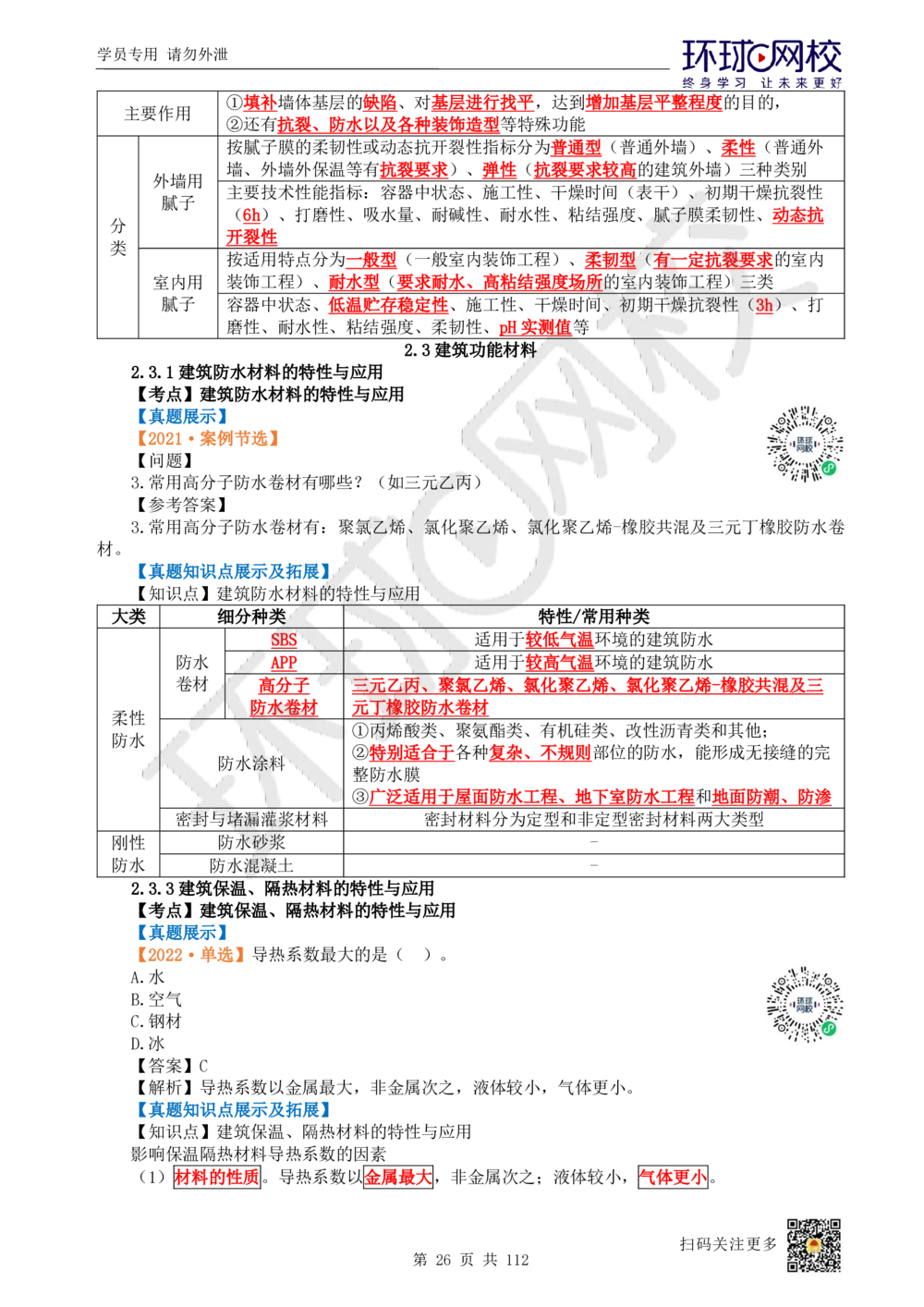 01.2025环球网校一级建造师《建筑工程管理与实务》真题透析_2026年一级建造师_2026年一建建筑_2025年一建建筑SVIP_03-习题精析✿实战特训✿模考通关_36-建筑《真题透析班》刘月HQ