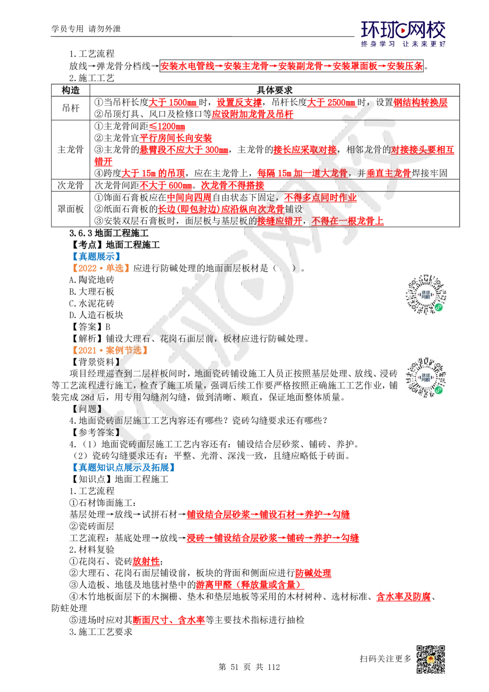 01.2025环球网校一级建造师《建筑工程管理与实务》真题透析_2026年一级建造师_2026年一建建筑_2025年一建建筑SVIP_03-习题精析✿实战特训✿模考通关_36-建筑《真题透析班》刘月HQ