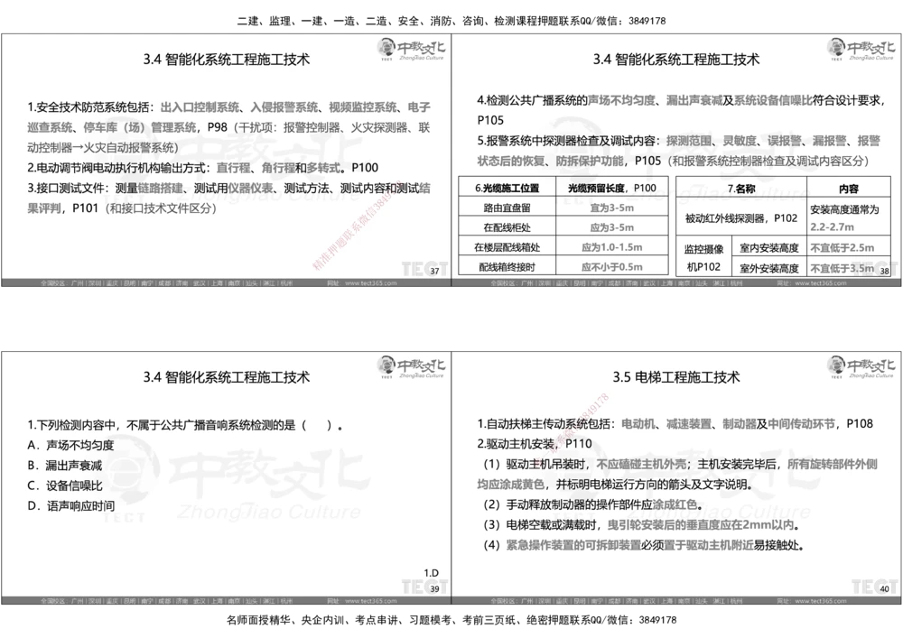 05.选择题考点总结_2026年一级建造师_2026年一建机电_2025年一建机电SVIP_05-考前密训✿央企特训✿机构普押_16-机电《超押AB卷》ZJ_课程讲义