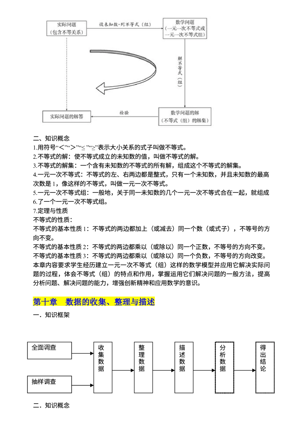 00初中数学知识点归纳汇总_河北省历年中考真题_2.河北数学（08-25）