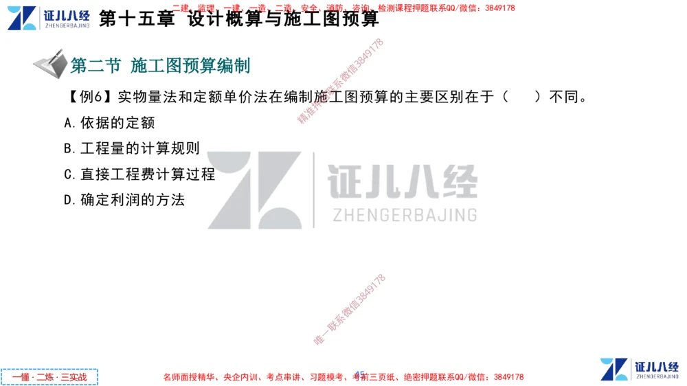 (7)--一建经济点题映射06-讲义_2026年一级建造师_2026年一建经济_2025年一建经济SVIP_03-习题精析✿实战特训✿模考通关_54-经济《点题映射班》张云芳ZBJ