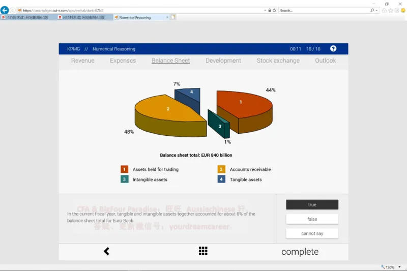 KPMG英文题干_2025春招题库汇总_十大行测题库_2023年十大热门题库更新中_10、CUTe汇总_CUT新题库_数字numerical