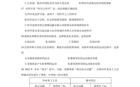 2012年高考政治试卷（上海）（空白卷）_政治历年高考真题_新&middot;PDF版2008-2025&middot;高考政治真题_政治（按省份分类）2008-2025_2008-2017&middot;（上海）政治高考真题