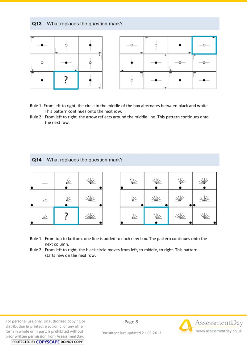 LogicalReasoningTest5-Solutions_2025春招题库汇总_八大题库-1_04八大汇总_信永中和_专业题综合知识-参考_英文题_LogicalReasoningTests