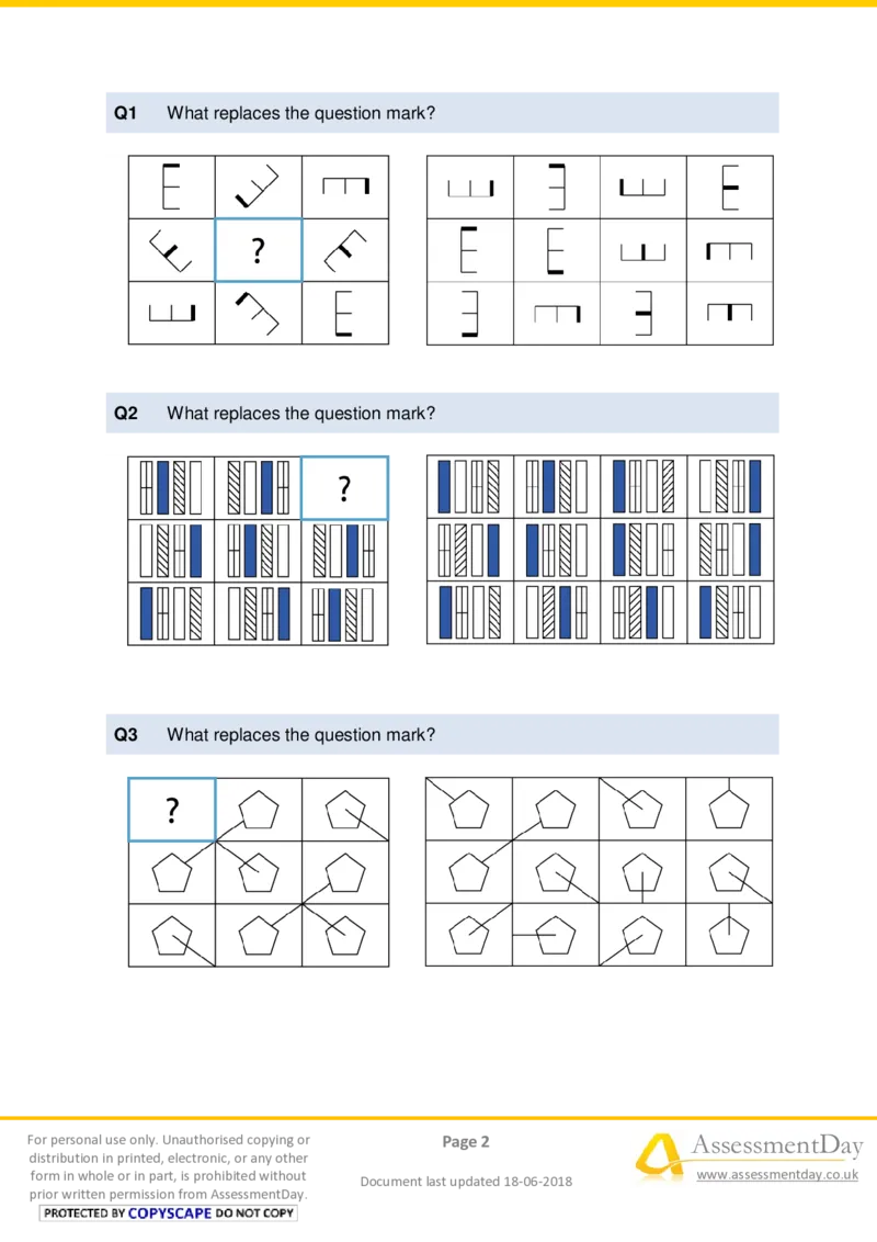 LogicalReasoningTest9-Questions_2025春招题库汇总_十大行测题库_2023年十大热门题库更新中_05、TalentQ汇总_TalentQ测试题（适合大多数外资银行以及其他企业）_LogicalReasoning