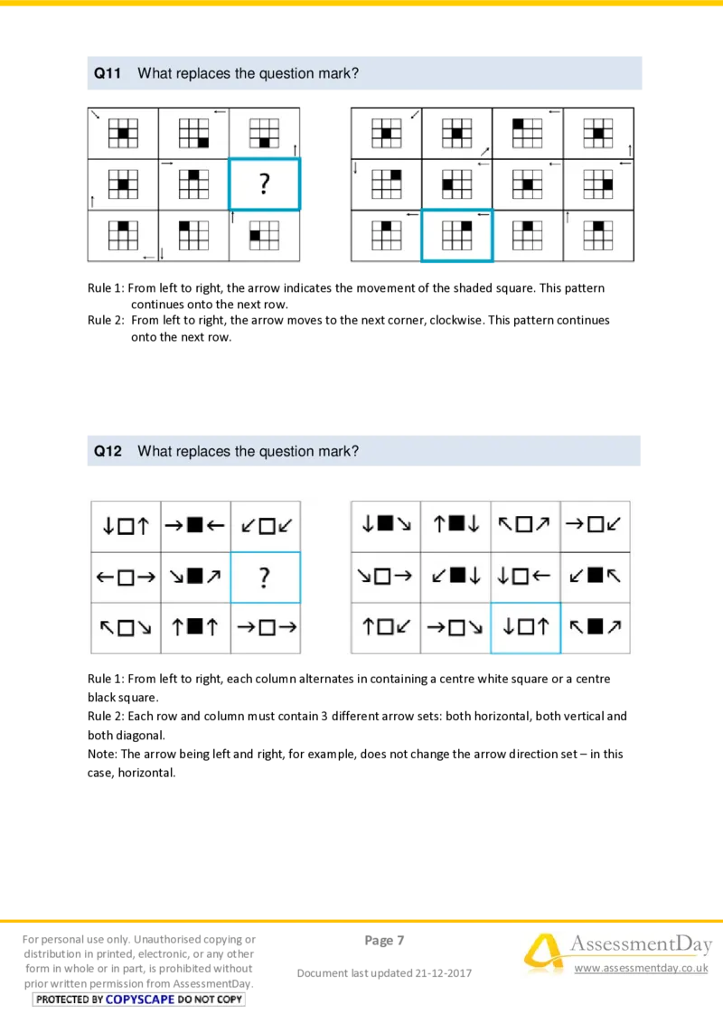 LogicalReasoningTest10-Solutions_2025春招题库汇总_十大行测题库_2023年十大热门题库更新中_05、TalentQ汇总_TalentQ测试题（适合大多数外资银行以及其他企业）_LogicalReasoning