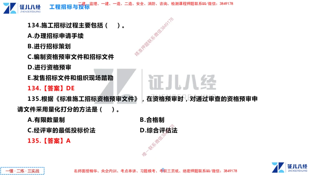 (6)--一建管理点题映射3-答案版-讲义_2026年一级建造师_2026年一建管理_2025年一建管理SVIP_03-习题精析✿实战特训✿模考通关_54-管理《点题映射班》杨建国ZBJ