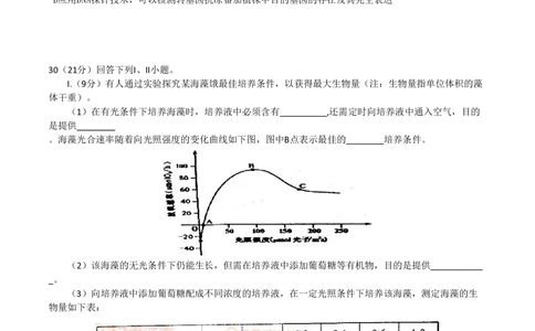 2011年高考生物试卷（四川）（解析卷）_生物历年高考真题_新&middot;PDF版2008-2025&middot;高考生物真题_生物（按年份分类）2008-2025_2011&middot;高考生物真题