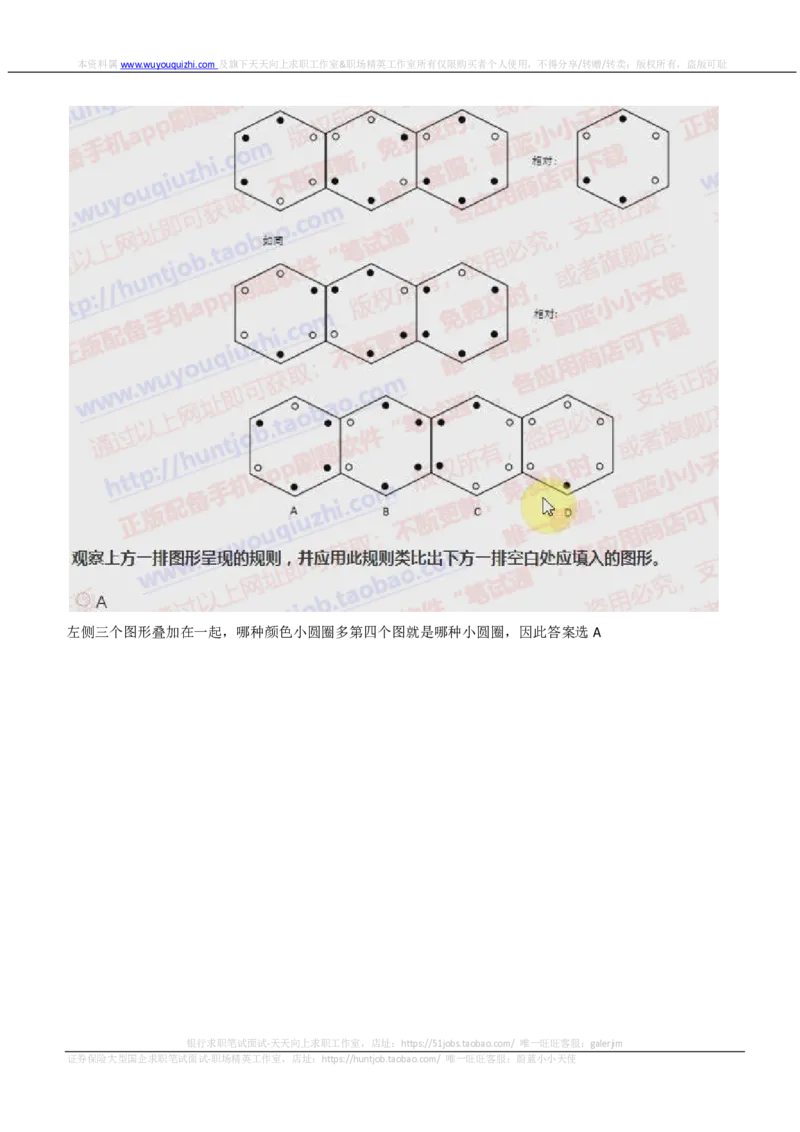 IQTZD题型-图形推理真题汇总及答案解析_2025春招题库汇总_国企题库_中航信托_2020年真题题库_2020年IQTZD题库（带答案和解析）