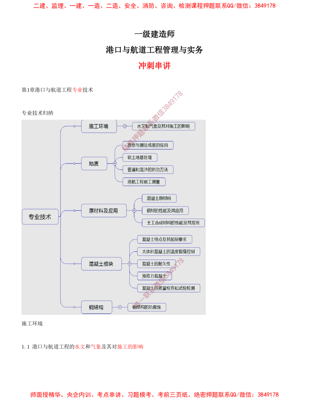 01.01-第1篇-第1章-港口与航道工程专业技术（一）_2026年一级建造师_2026年一建港航_2025年一建港航SVIP_04-冲刺串讲✿考点强化✿小灶集训_01-港航《冲刺串讲班》皮丹丹SMR