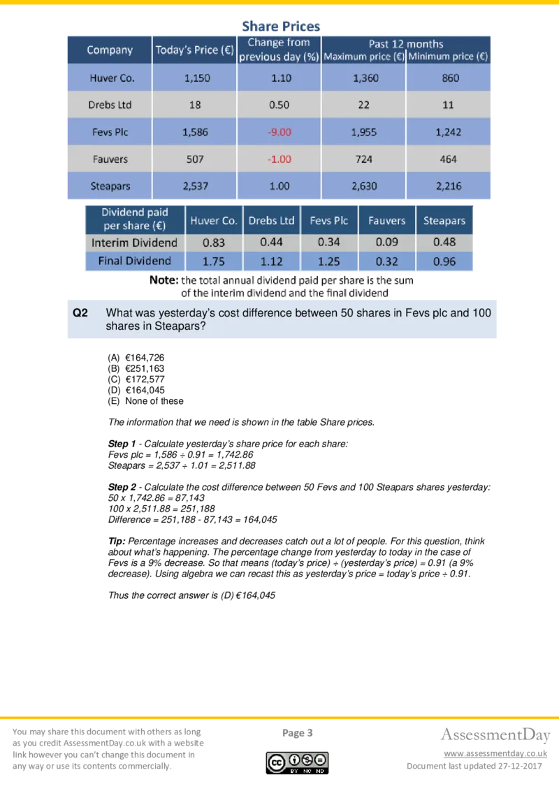 Numerical-Reasoning-Test1-Solutions_2025春招题库汇总_十大行测题库_2023年十大热门题库更新中_05、TalentQ汇总_TalentQ测试题（适合大多数外资银行以及其他企业）_NumericalReasoning