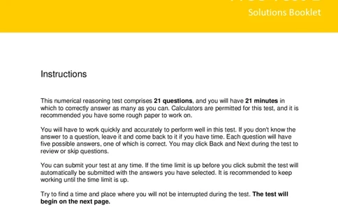 Numerical-Reasoning-Test1-Solutions_2025春招题库汇总_十大行测题库_2023年十大热门题库更新中_05、TalentQ汇总_TalentQ测试题（适合大多数外资银行以及其他企业）_NumericalReasoning