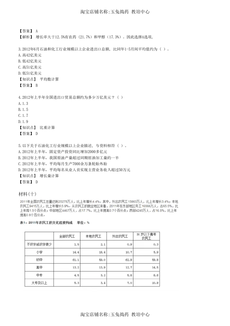 4-7-综合能力题库----资料分析题库+解析__三桶油_中海油_中海油_02、中海油2023通用能力测试_招聘笔试最新练习题库（能力测试部分）