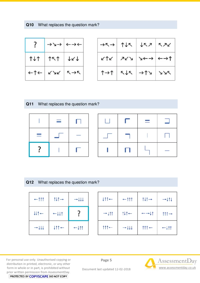 LogicalReasoningTest3-Questions_2025春招题库汇总_十大行测题库_2023年十大热门题库更新中_05、TalentQ汇总_TalentQ测试题（适合大多数外资银行以及其他企业）_LogicalReasoning