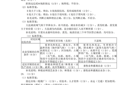 2011年高考地理试卷（山东）（解析卷）_地理历年高考真题_新&middot;Word版2008-2025&middot;高考地理真题_地理（按试卷类型分类）2008-2025_自主命题卷&middot;地理（2008-2025）
