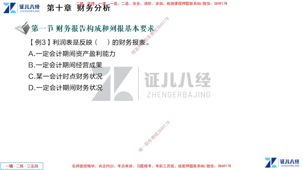 (5)--一建经济点题映射04-讲义_2026年一级建造师_2026年一建经济_2025年一建经济SVIP_03-习题精析✿实战特训✿模考通关_54-经济《点题映射班》张云芳ZBJ