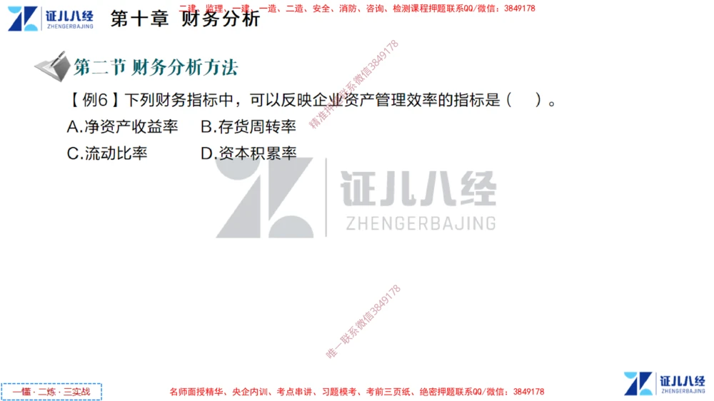 (5)--一建经济点题映射04-讲义_2026年一级建造师_2026年一建经济_2025年一建经济SVIP_03-习题精析✿实战特训✿模考通关_54-经济《点题映射班》张云芳ZBJ