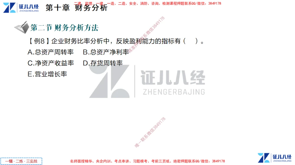(5)--一建经济点题映射04-讲义_2026年一级建造师_2026年一建经济_2025年一建经济SVIP_03-习题精析✿实战特训✿模考通关_54-经济《点题映射班》张云芳ZBJ