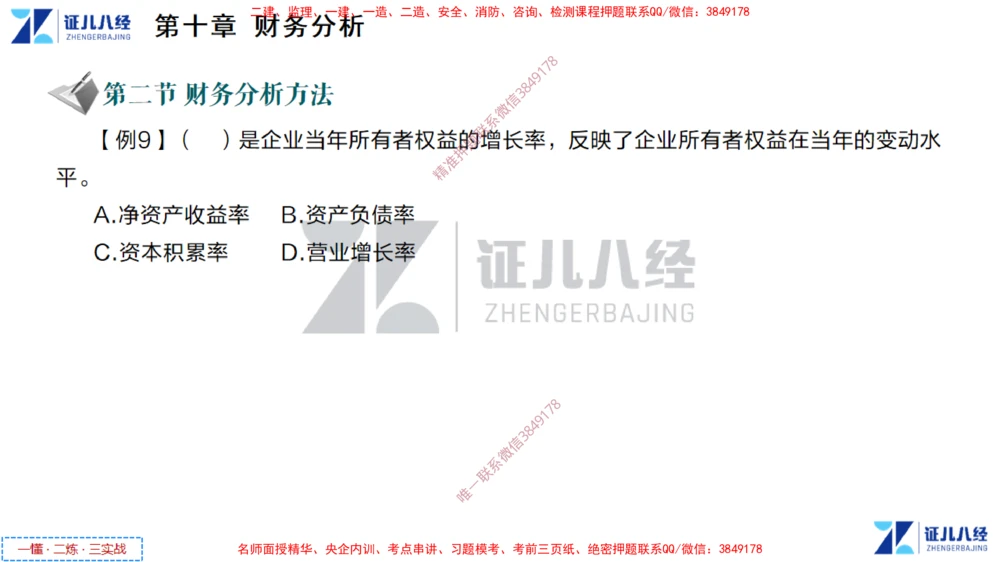 (5)--一建经济点题映射04-讲义_2026年一级建造师_2026年一建经济_2025年一建经济SVIP_03-习题精析✿实战特训✿模考通关_54-经济《点题映射班》张云芳ZBJ