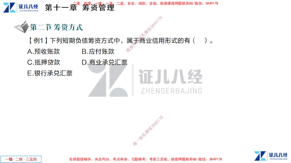 (5)--一建经济点题映射04-讲义_2026年一级建造师_2026年一建经济_2025年一建经济SVIP_03-习题精析✿实战特训✿模考通关_54-经济《点题映射班》张云芳ZBJ