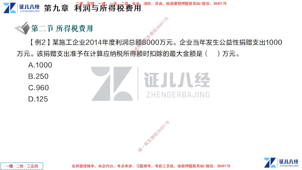 (5)--一建经济点题映射04-讲义_2026年一级建造师_2026年一建经济_2025年一建经济SVIP_03-习题精析✿实战特训✿模考通关_54-经济《点题映射班》张云芳ZBJ